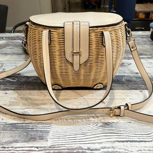 Tommy Bahama wicker crossbody